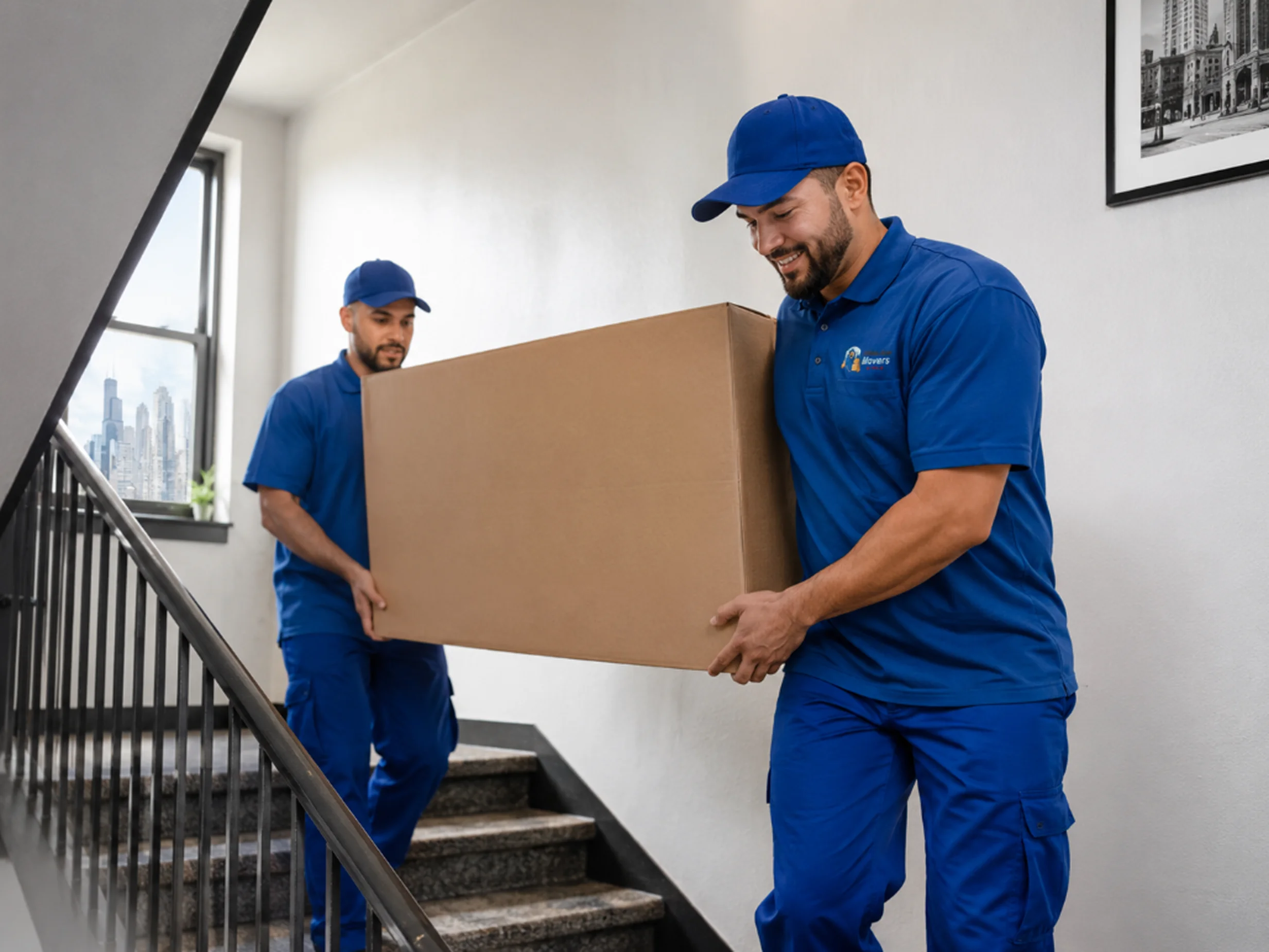 Chicago Area Movers crew working in Naperville