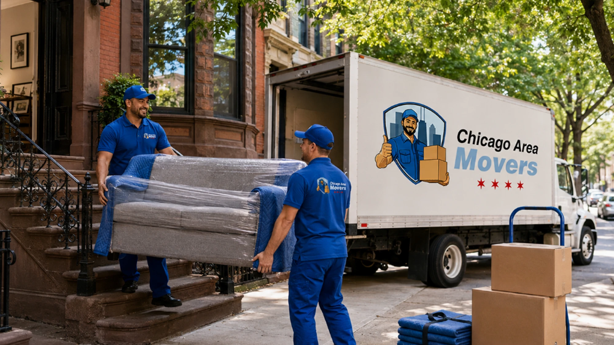 Chicago Area Movers crew working in Schaumburg